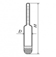 Ареометр АК 1560-1580 для кислоты